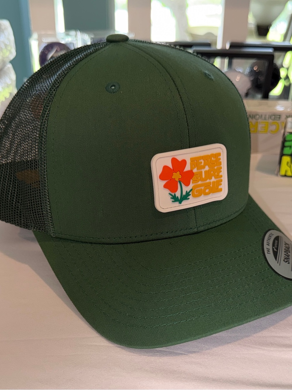 NWT! Scotty Cameron Gallery PEACE SURF GOLF Trucker Snapback Hat